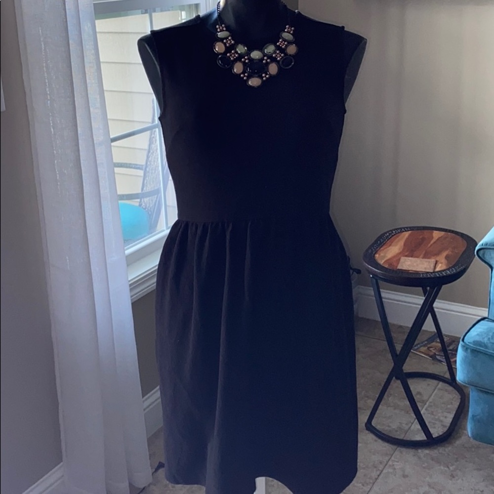 A black dress